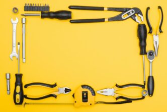 A well-organized home workshop with tools for electrical repairs, showcasing craftsmanship and safety.